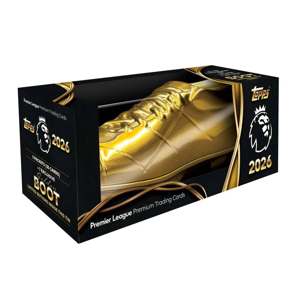 2026 Topps EPL Soccer Golden Boot Tin