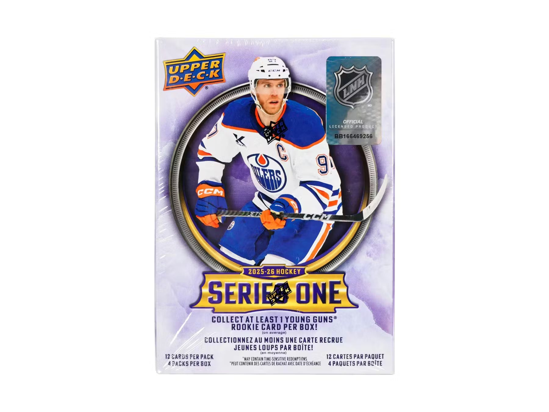 2025-26 Upper Deck Series 1 Hockey 4-Pack Blaster Box