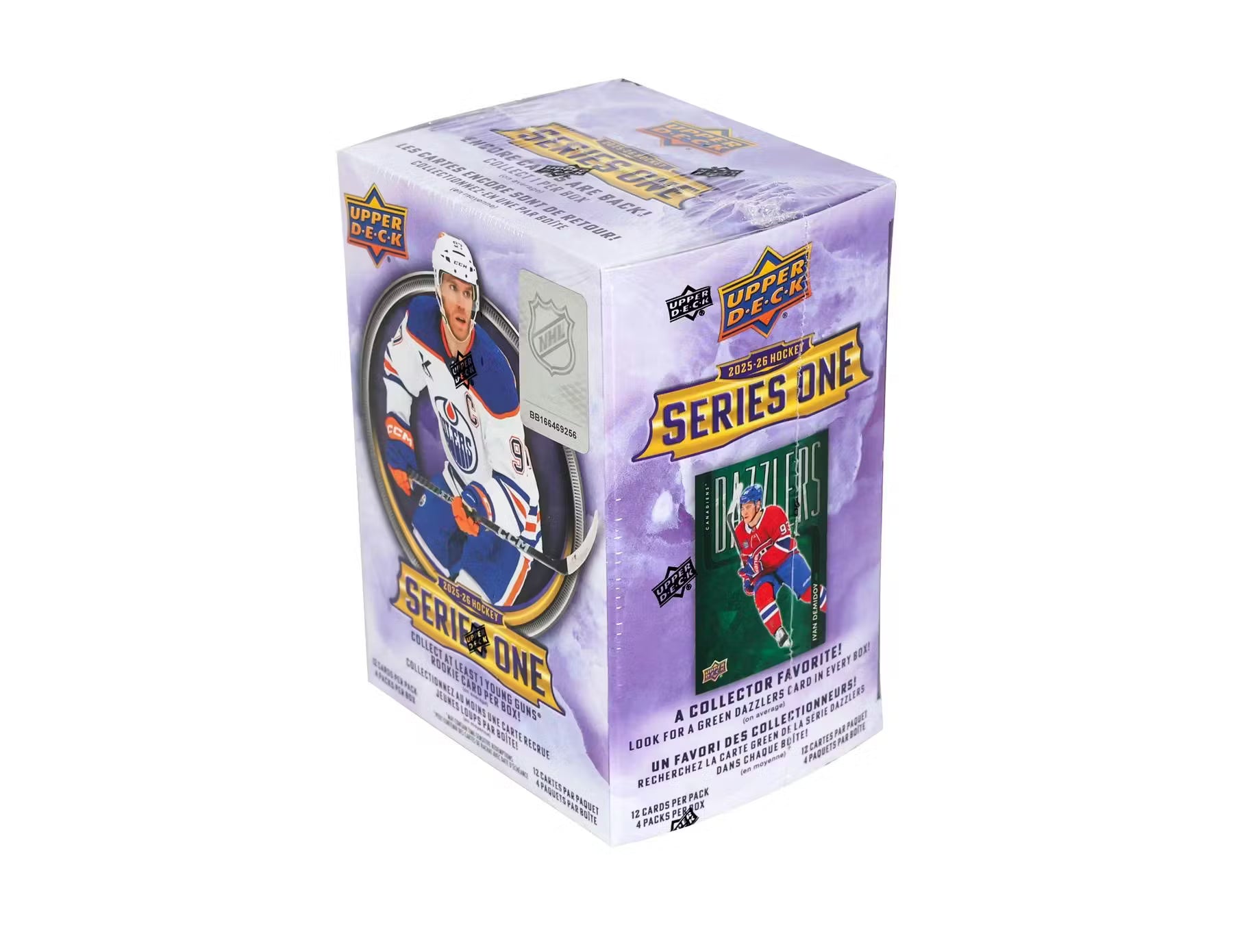 2025-26 Upper Deck Series 1 Hockey 4-Pack Blaster Box