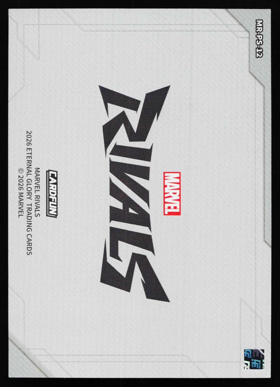 Cardfun Marvel Rivals MR-PS-12 Art Gallery #12 back