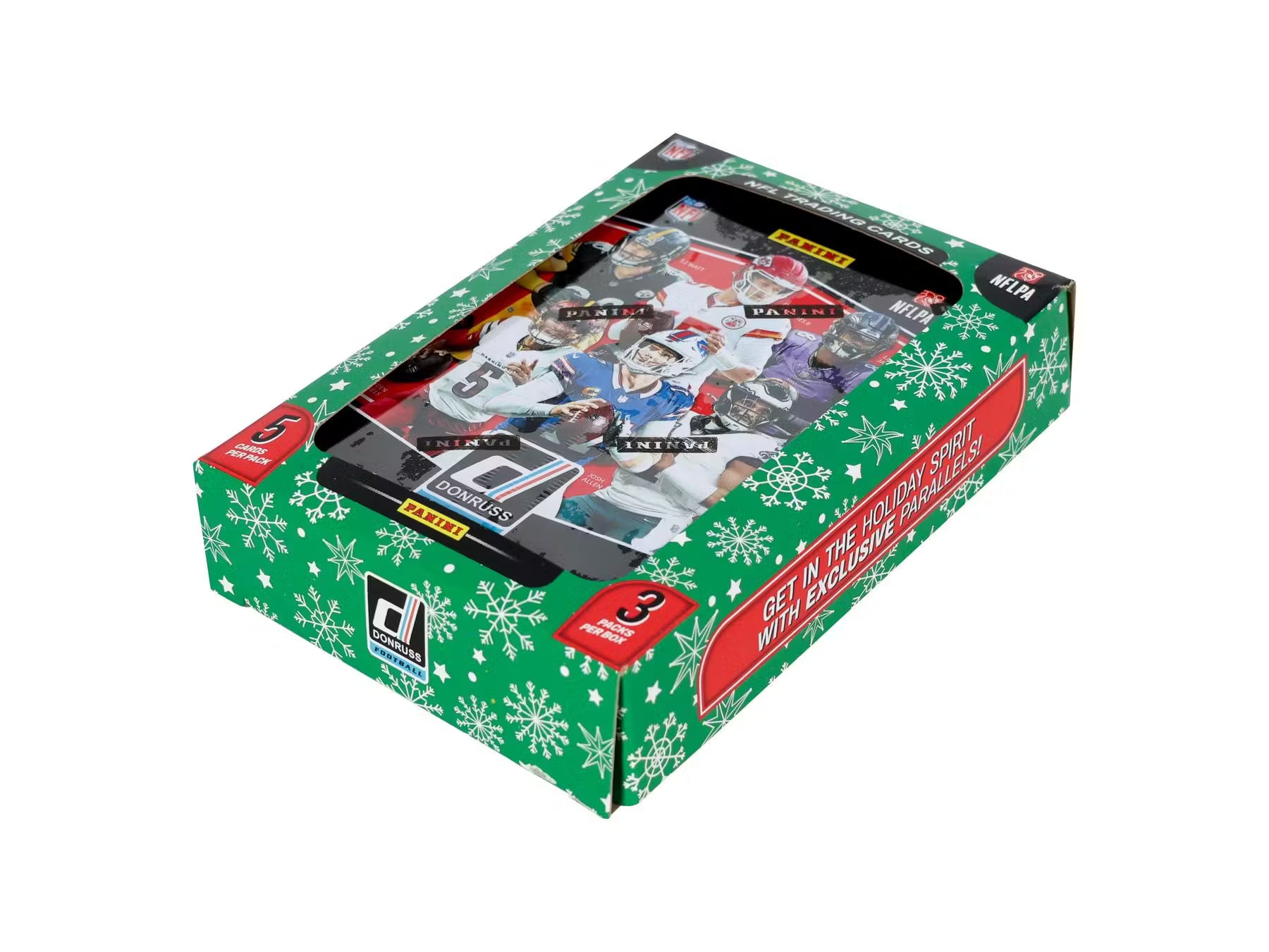 2025 Panini NFL Donruss Football Winter Holiday Tin