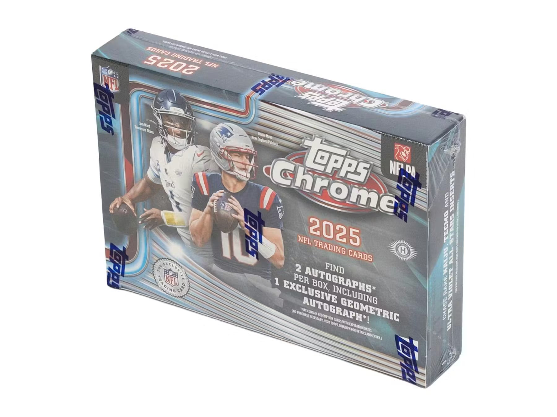 2025 Topps Chrome Football NFL Breaker Delight Hobby Box