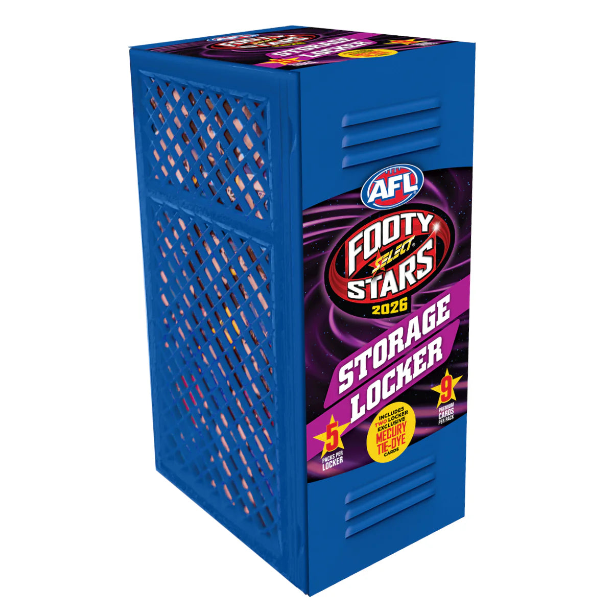 2026 AFL Footy Cards Storage Locker + 5 Packs + Bonus
