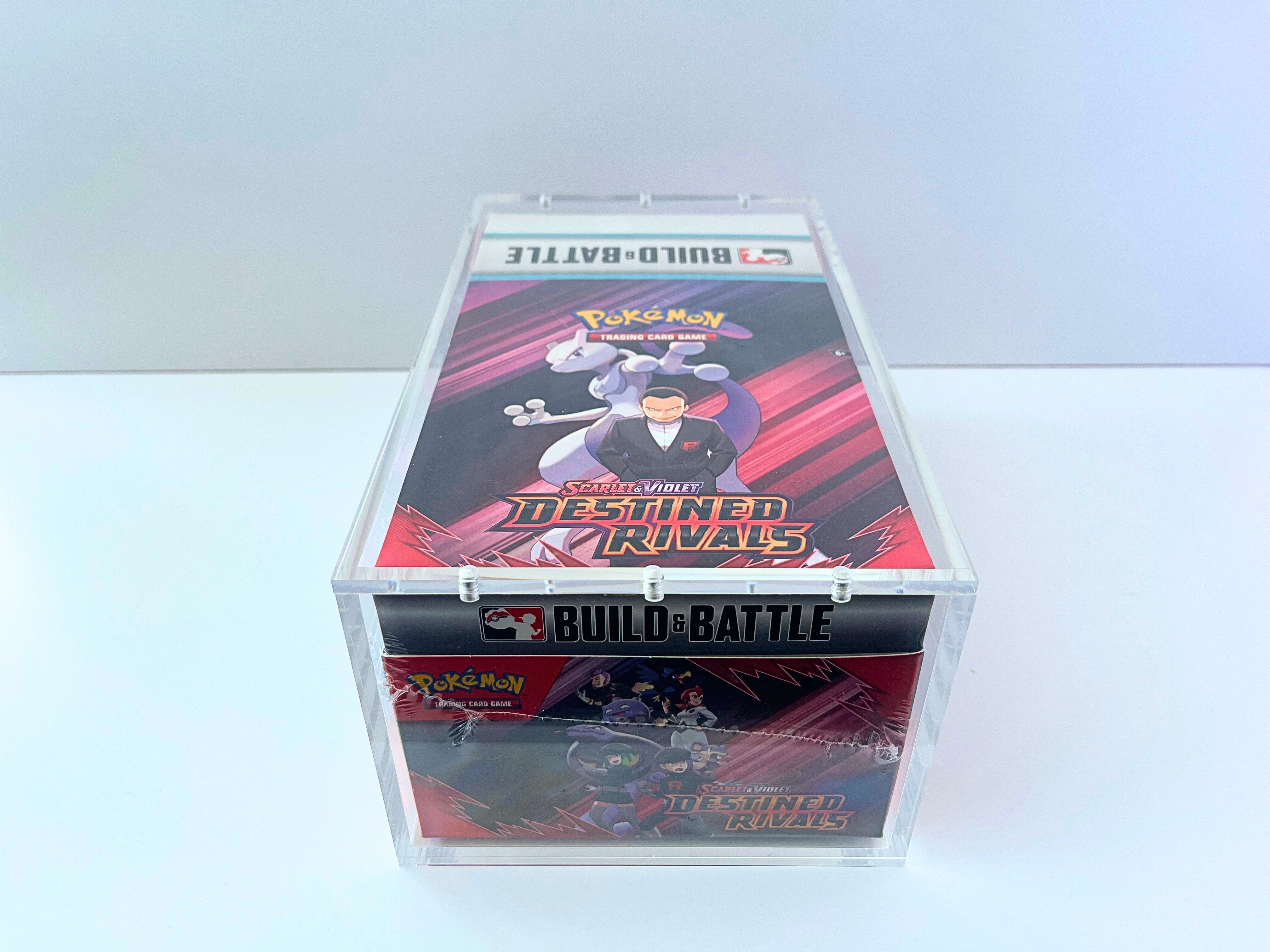 Card Bot Acrylic Case - Pokémon TCG Booster Bundle/Build & Battle Display Size