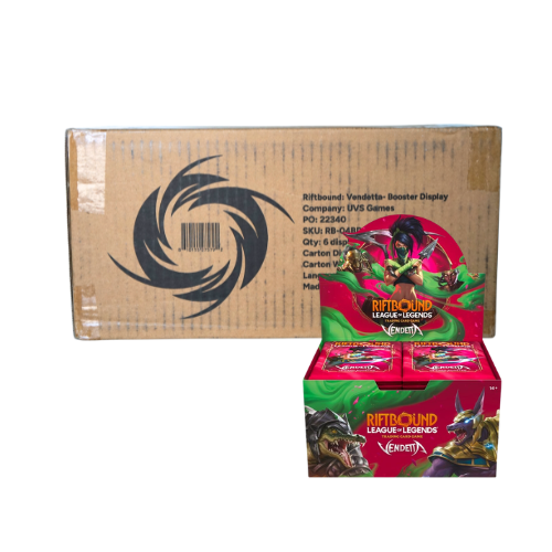 Riftbound: League of Legends TCG Vendetta Case (6x Booster Boxes)