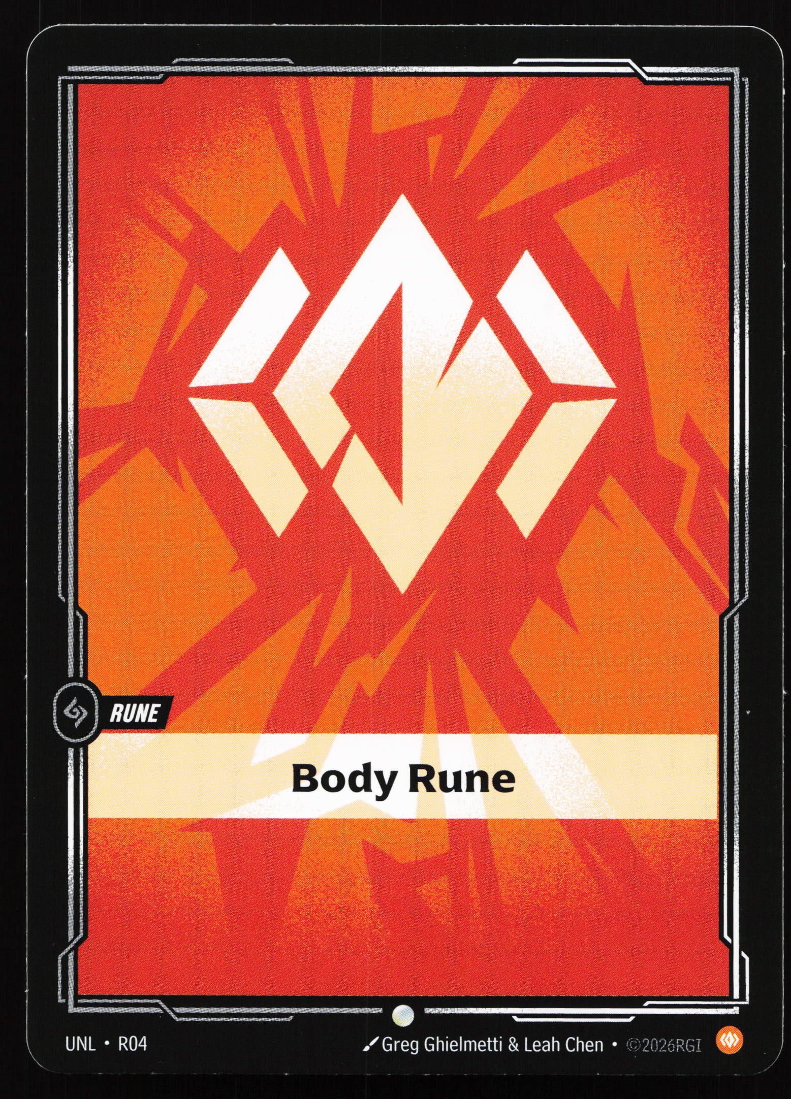 Riftbound - Unleashed - R04 Body Rune Common