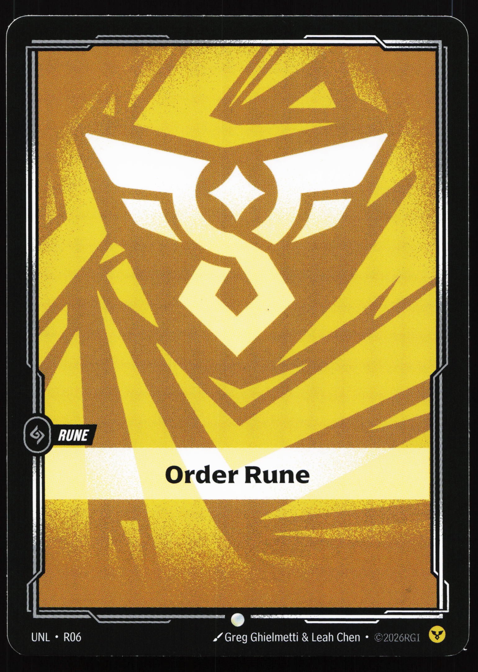 Riftbound - Unleashed - R06 Order Rune Common