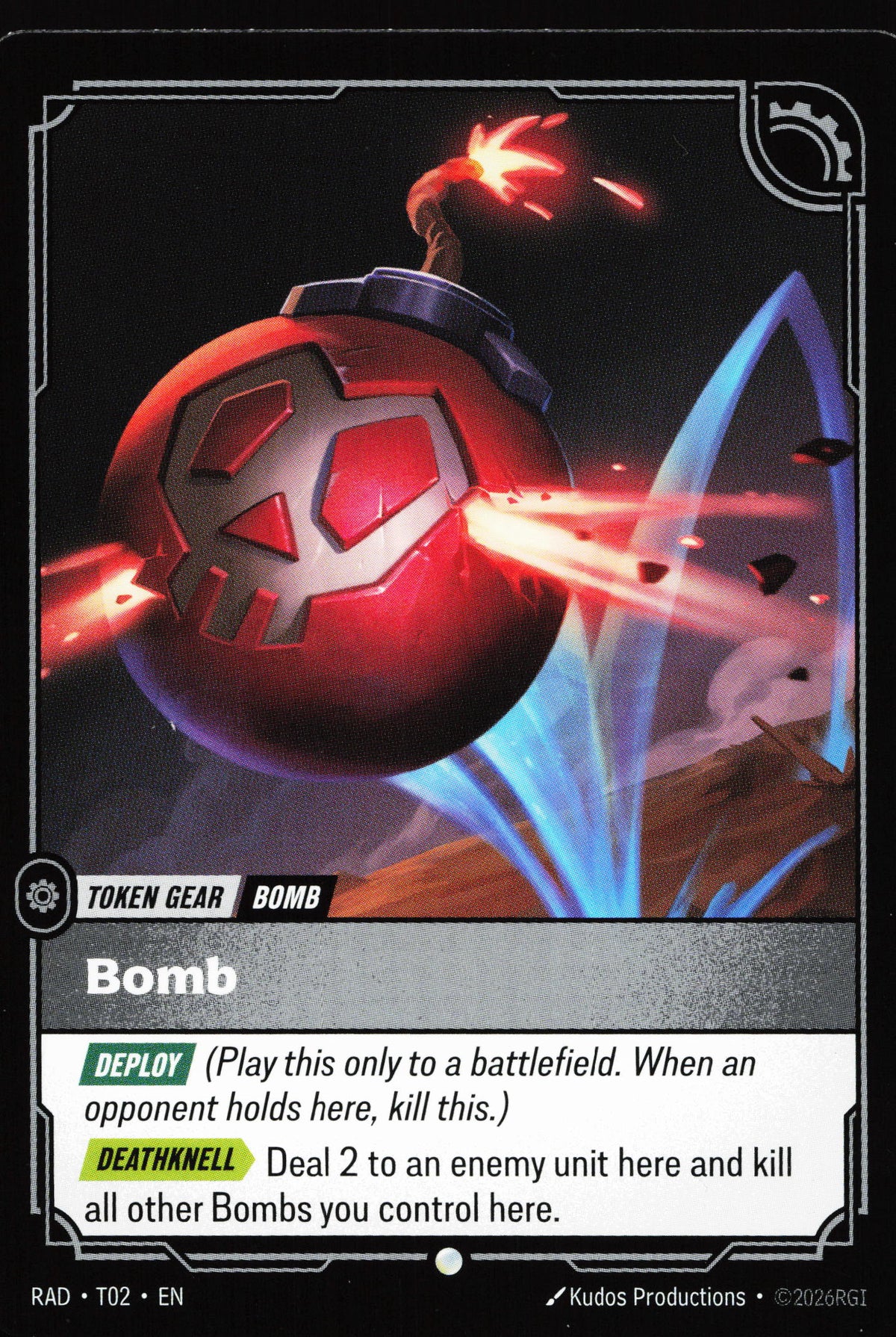 Radiance - T05 Gold Token/T02 Bomb Token