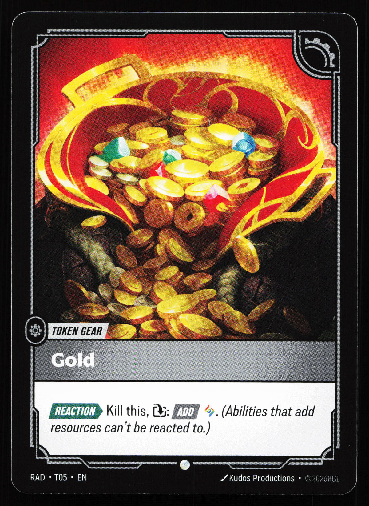 Radiance - T05 Gold Token/T02 Bomb Token