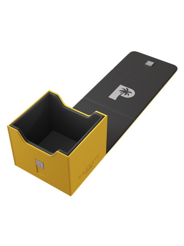 Palms Off Gaming Genesis Deck Box - Yellow
