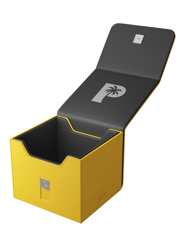 Palms Off Gaming Genesis Deck Box - Yellow