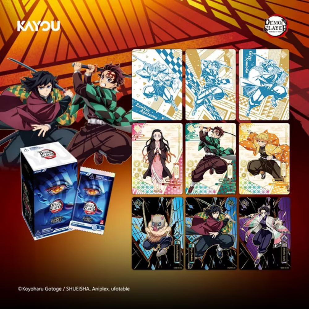 2026 Kayou Demon Slayer Infinity Castle Series 1 Blister Box