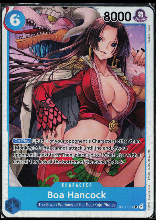 One Piece Card Game - Boa Hancock 051 (Super Rare) - 500 Years in the Future (OP07)