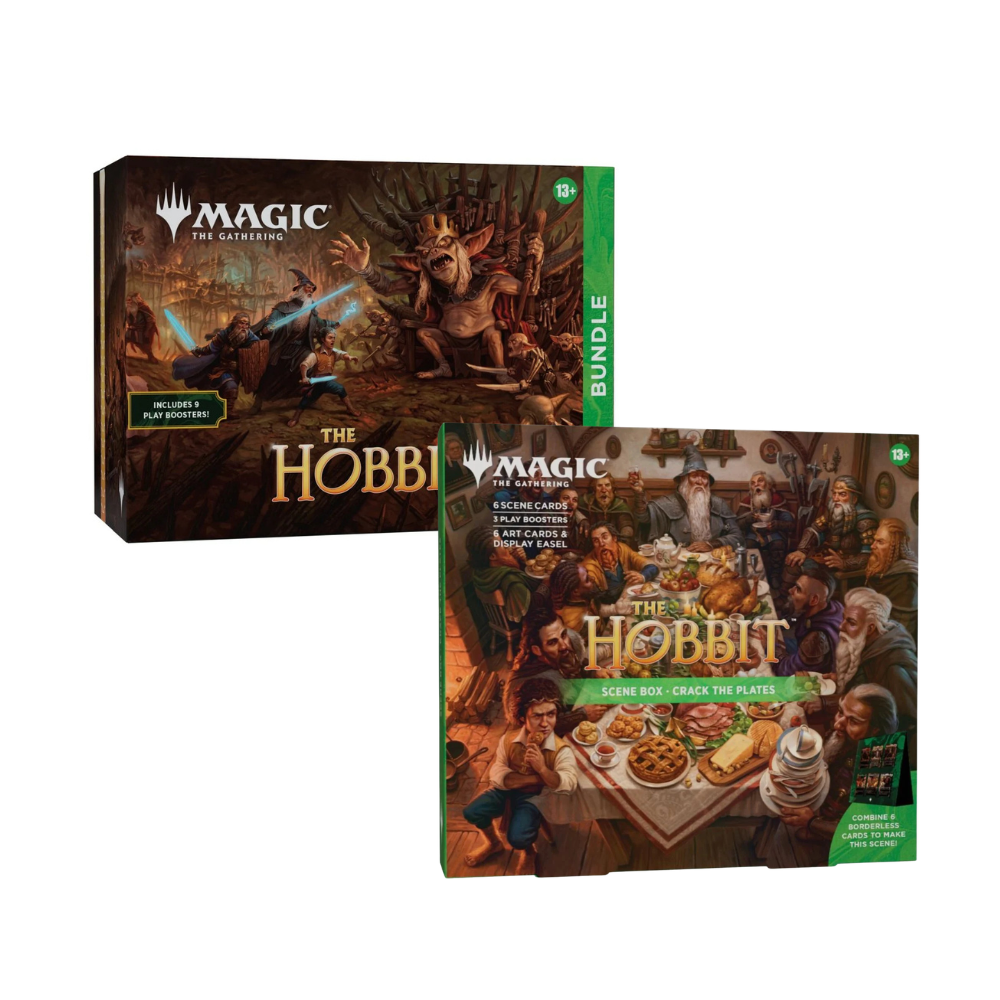 Magic: The Gathering – The Hobbit - Bundle & Crack the Plates Scene Box