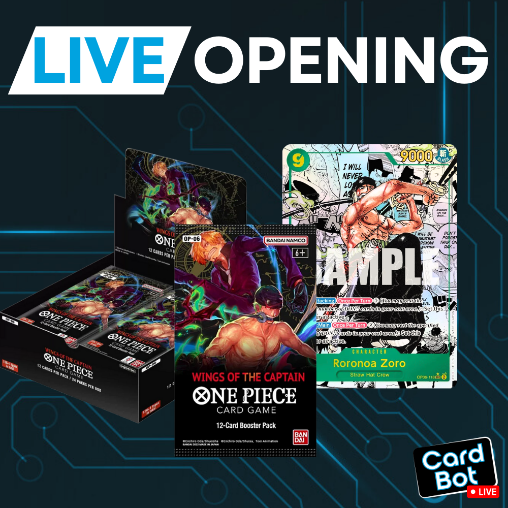 LIVE OPENING - One Piece Card Game OP-06 Booster Pack (Japanese) LIVE OPENING - One Piece Card Game OP-06 Booster Pack (Japanese)