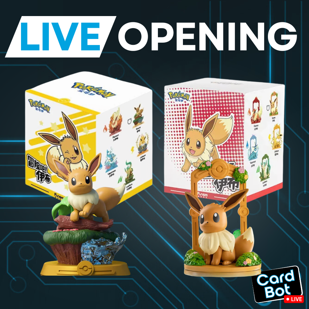 LIVE OPENING - Funism Pokémon Eevee Adventure Blind Box LIVE OPENING - Funism Pokémon Eevee Adventure Blind Box