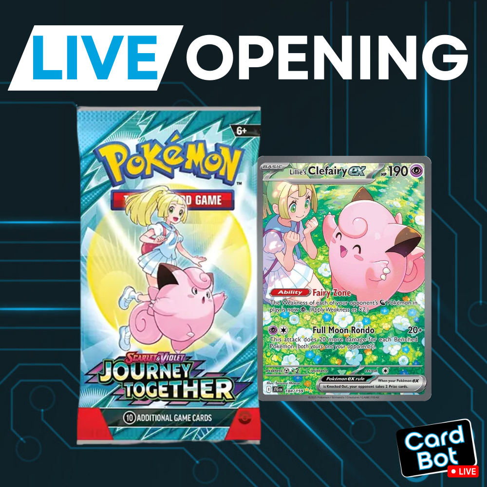LIVE OPENING - Pokémon TCG Journey Together Booster Pack