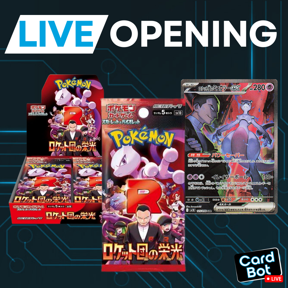 LIVE OPENING - Pokémon TCG The Glory of Team Rocket (Japanese)