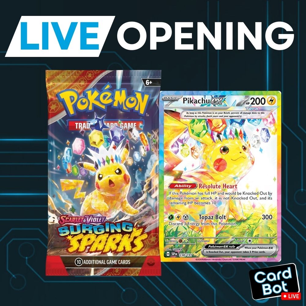 LIVE OPENING - Pokémon TCG Surging Sparks Booster Pack