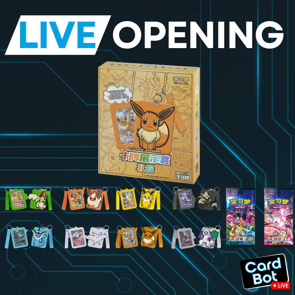 LIVE OPENING - Pokémon TCG Nine Colors Gathering Case Gift Box (Simplified Chinese)