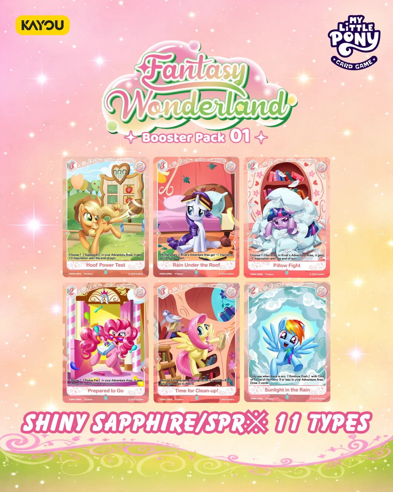 2026 Kayou My Little Pony Fantasy Wonderland Booster Box