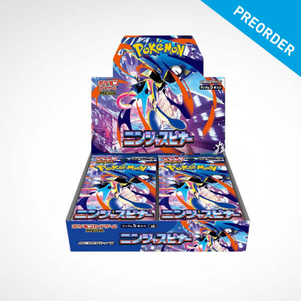 Pokémon TCG: Mega Ninja Spinner M4 Booster Box (Japanese) - (Preorder - March 18th)
