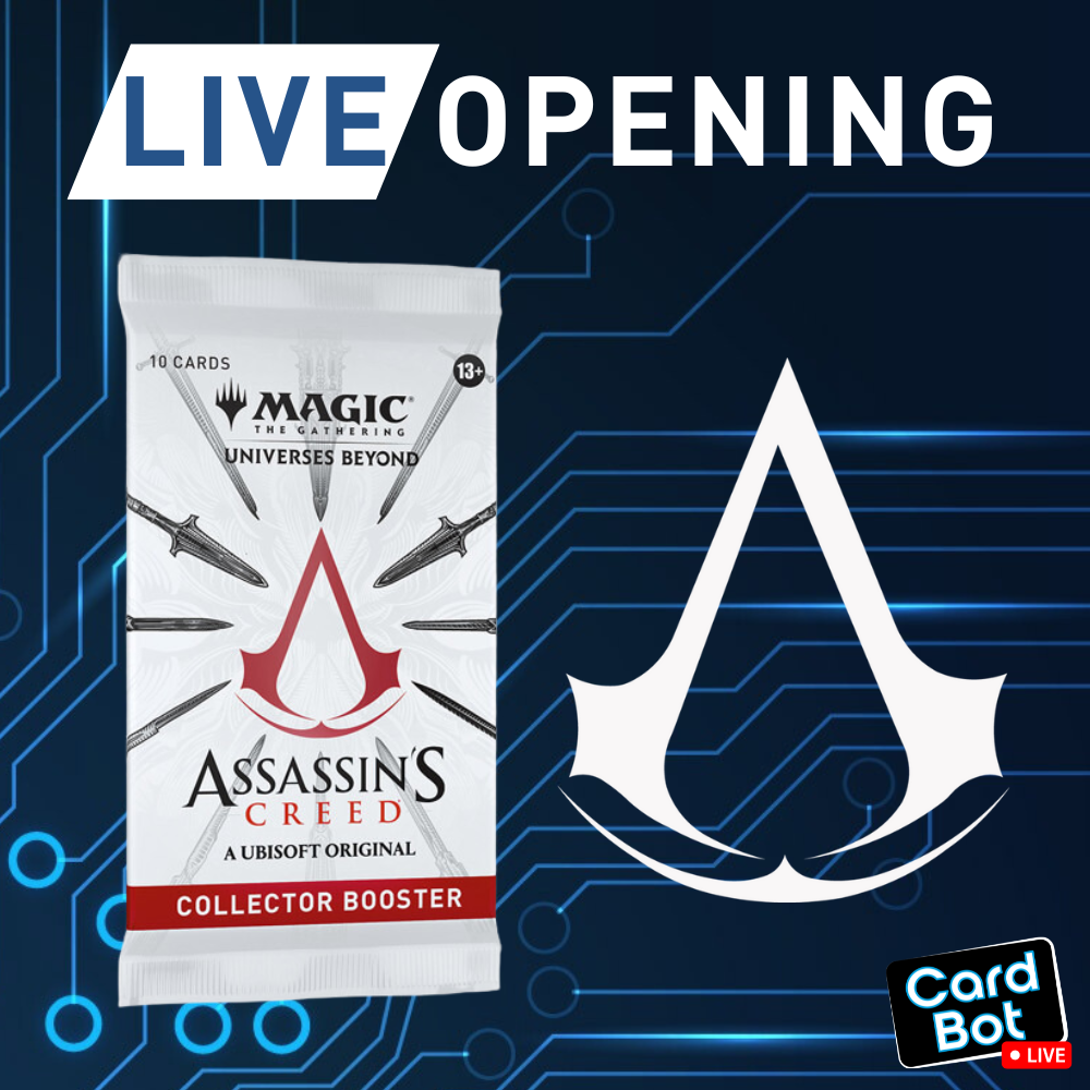 LIVE OPENING - Magic The Gathering Assassin's Creed Collector Booster