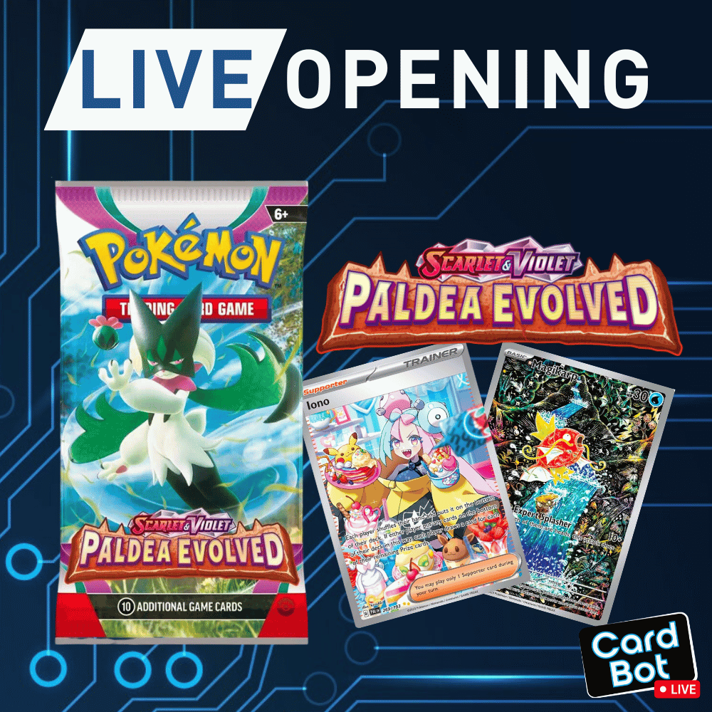 LIVE OPENING - Pokémon TCG Paldea Evolved Booster Pack