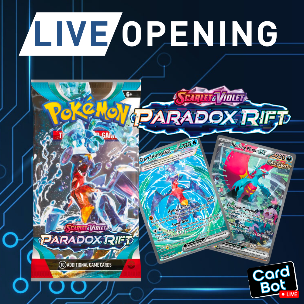 LIVE OPENING - Pokémon TCG Paradox Rift