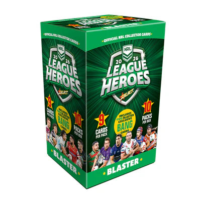 2026 NRL League Heroes Blaster Box