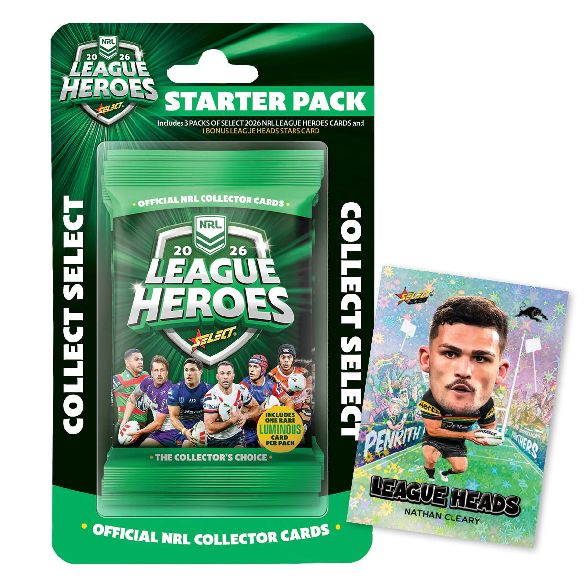 2026 NRL League Heroes Starter Pack