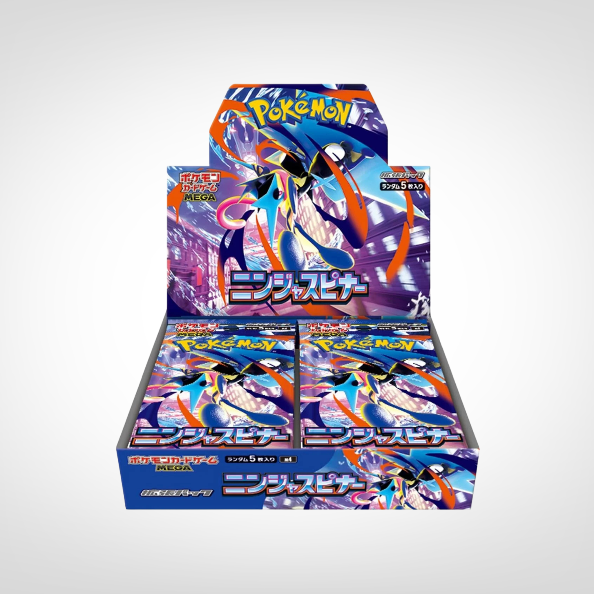 Pokémon TCG: Mega Ninja Spinner M4 Booster Box (Japanese)