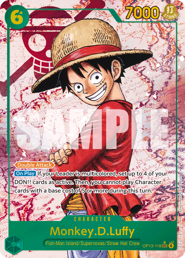 One Piece Card Game OP-13 Carrying On His Will Booster Box
