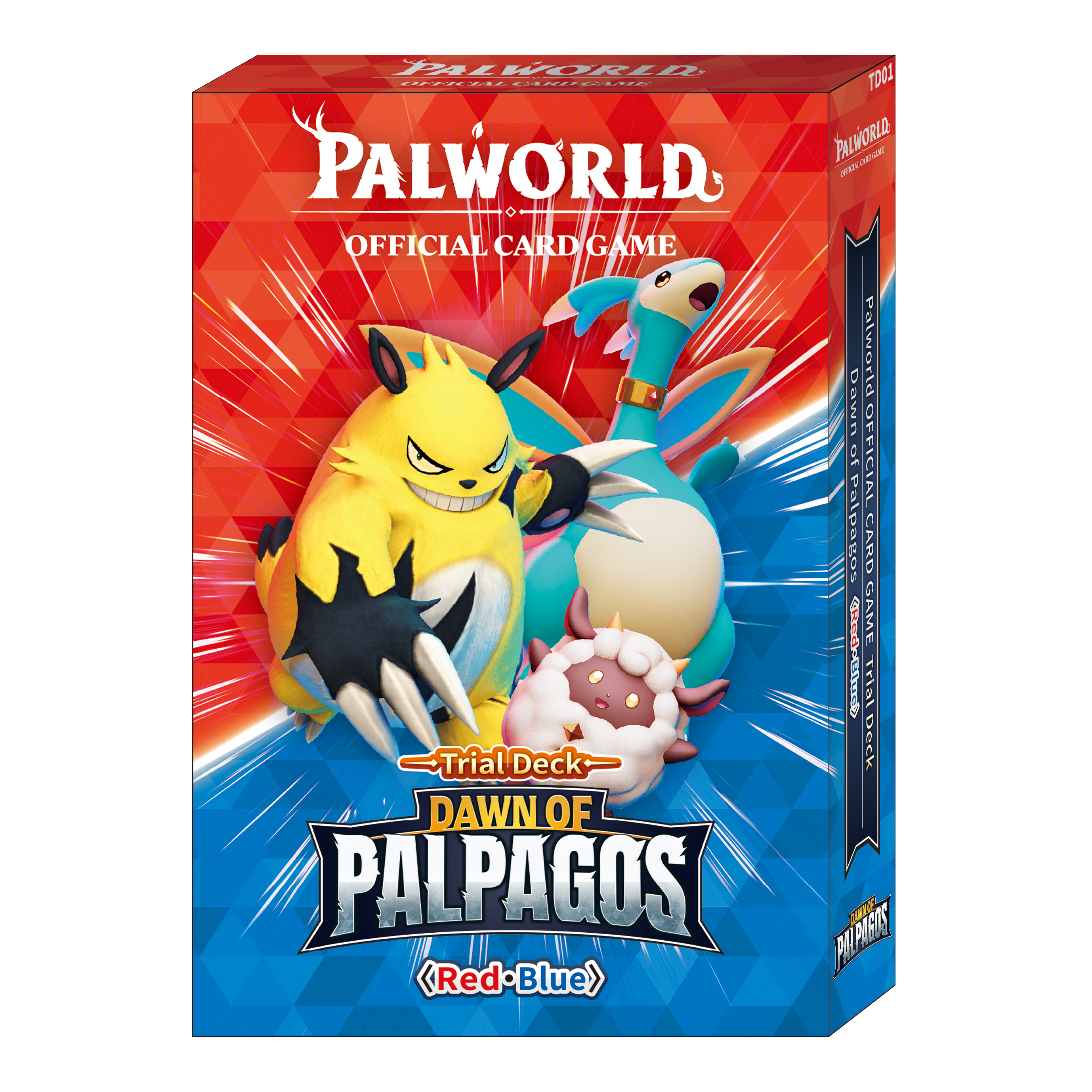 Palworld TCG: POCGe-TD01 Dawn of Palagos Trial Deck Red/Blue