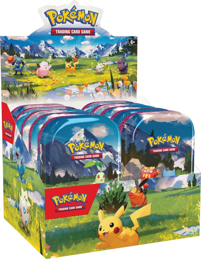 Pokémon TCG: Mega Evolution - Ascended Heroes Mini Tin Display (10 Mini Tins)