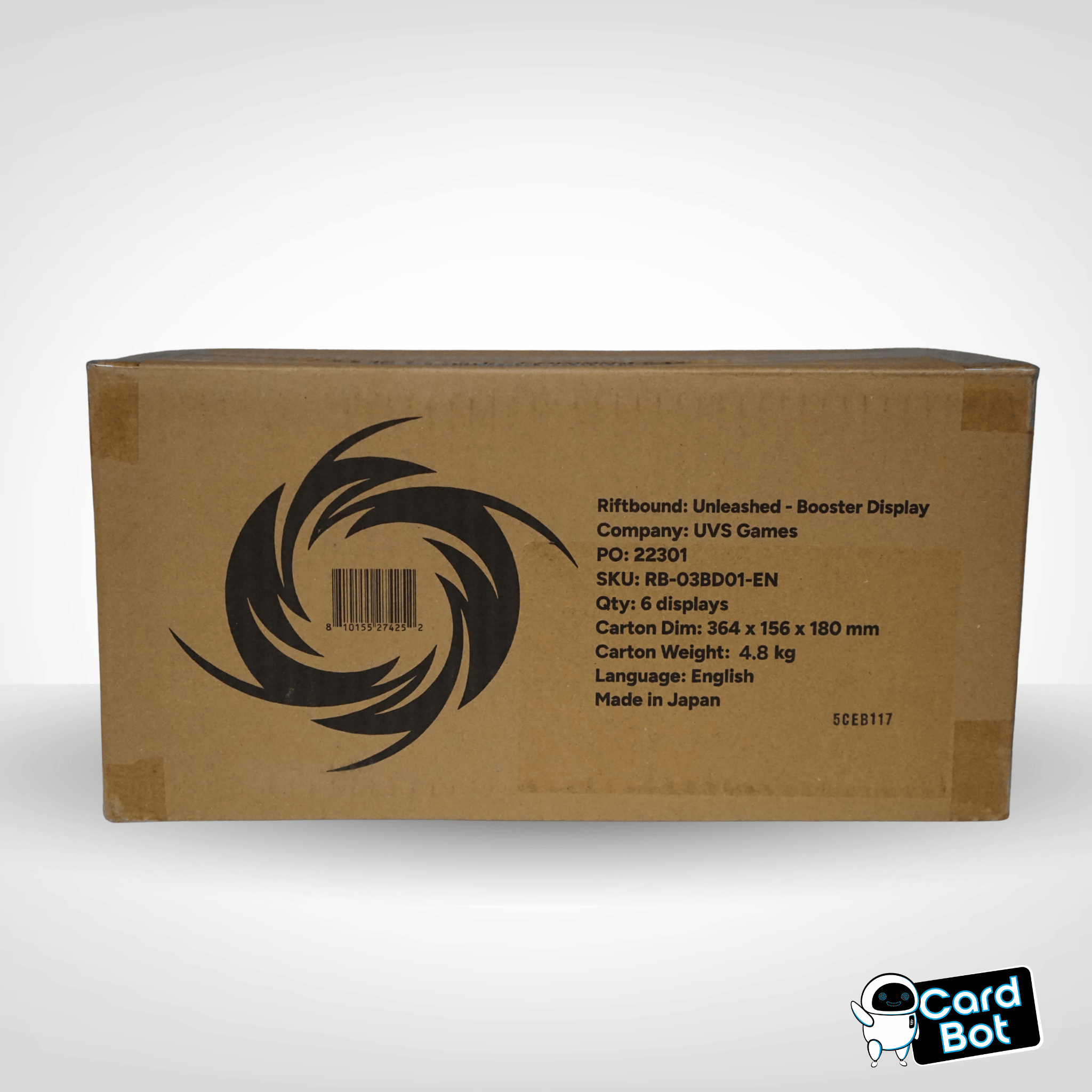 Riftbound: League of Legends TCG Unleashed Case (6x Booster Boxes)