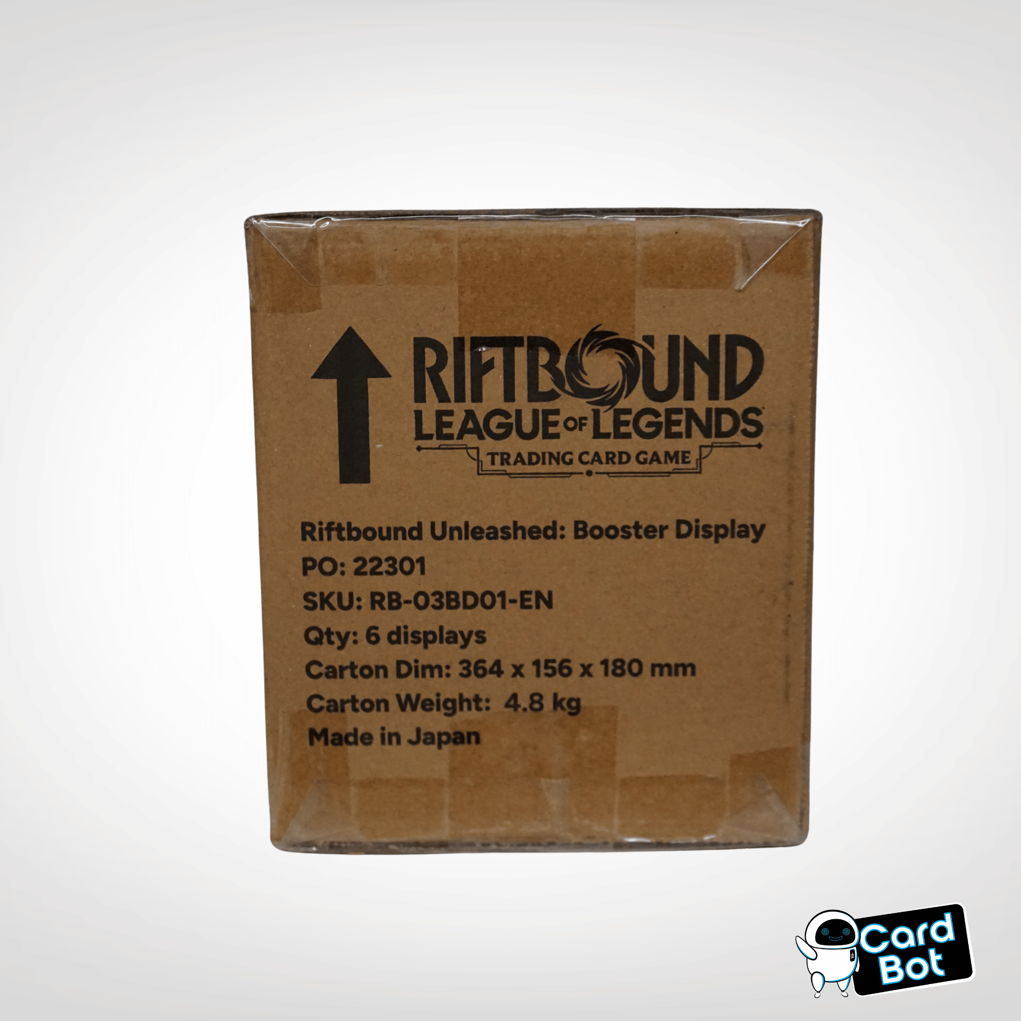 Riftbound: League of Legends TCG Unleashed Case (6x Booster Boxes)