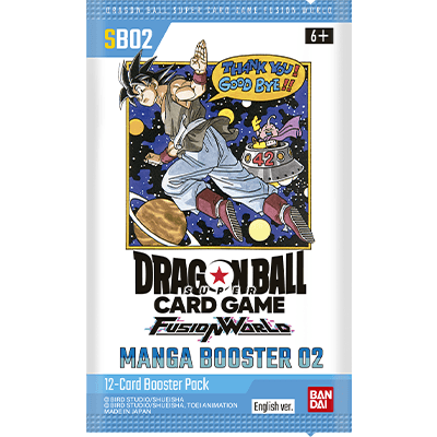 Dragon Ball Super Card Game Fusion World Manga SB02 Booster Box