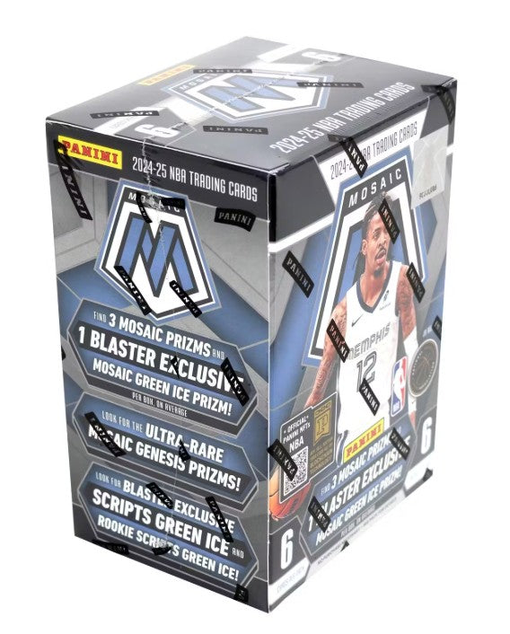 2024-25 Panini NBA Mosaic Basketball Hobby Blaster Box