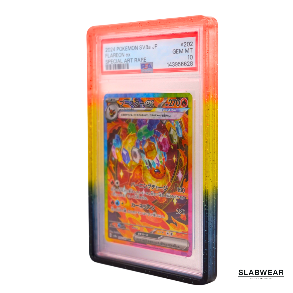 Slabwear Graded Bumper (PSA Size) - Fiery Dance