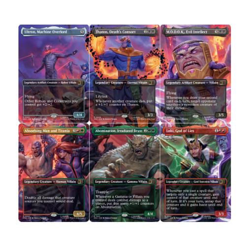 Magic: The Gathering – Marvel Super Heroes - Villians Unleashed Scene Box