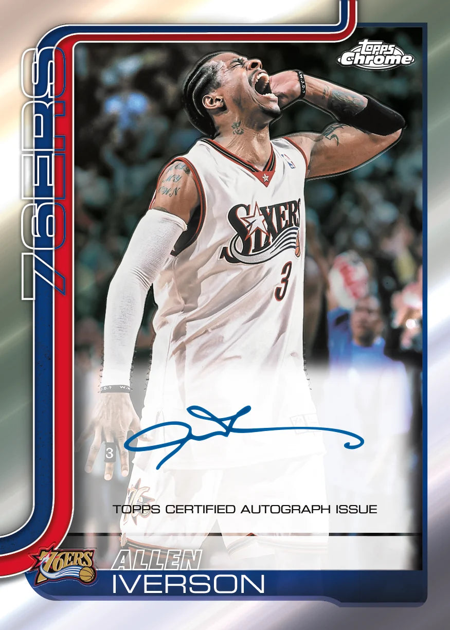 2025-26 Topps Chrome Updates Basketball Blaster Box