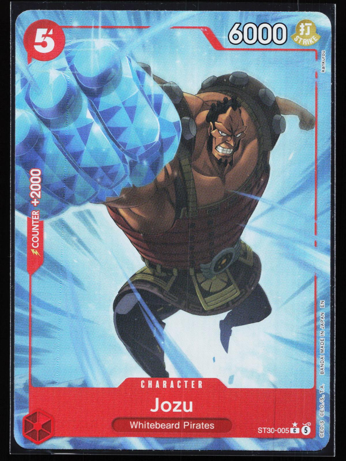 Starter Deck EX: Luffy & Ace ST30-005 Jozu (Full Art) Common