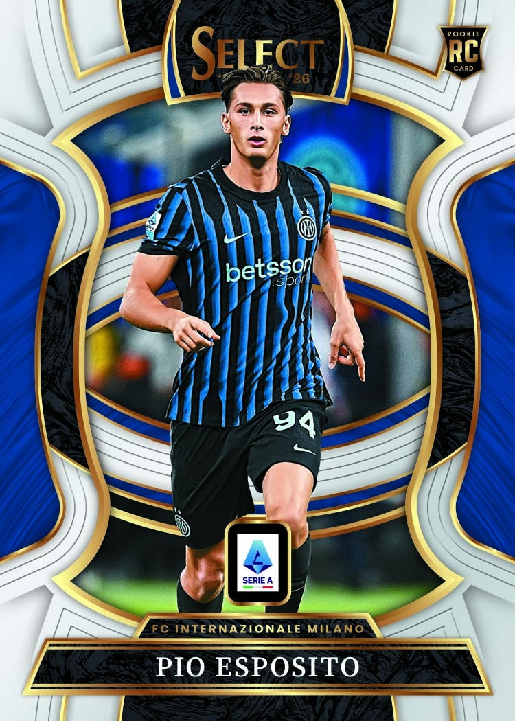 2025-26 Panini Select Serie A Italian League Soccer Hobby Box