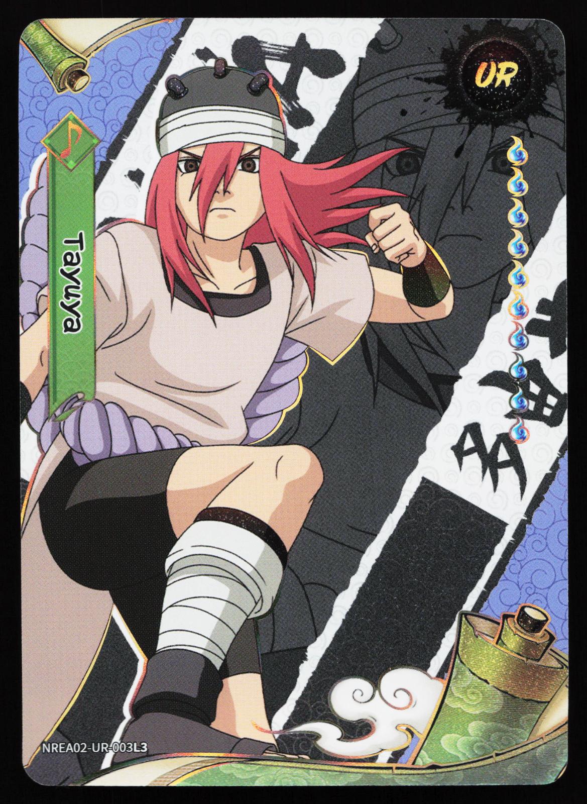 Naruto Kayou Earth Scrolls Series 2 Tayuya NREA02-UR-003L3 Ultra Rare