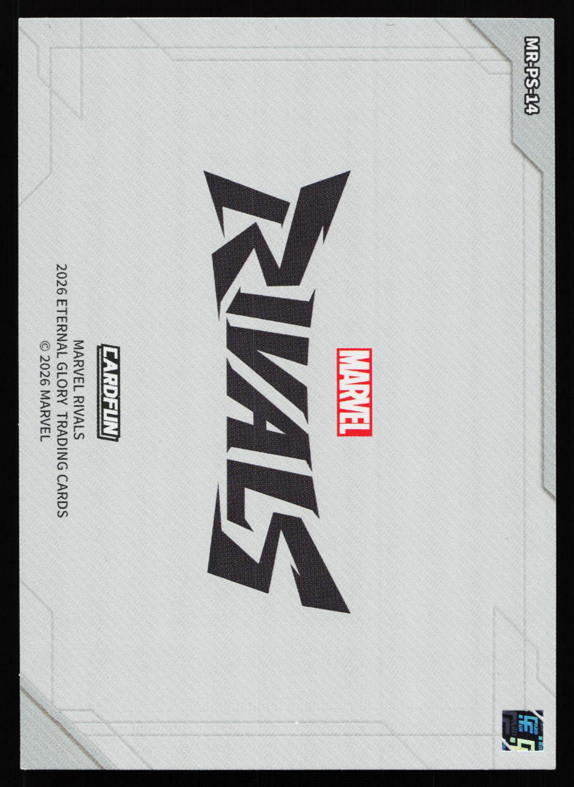 Cardfun Marvel Rivals MR-PS-14 Art Gallery #14 back