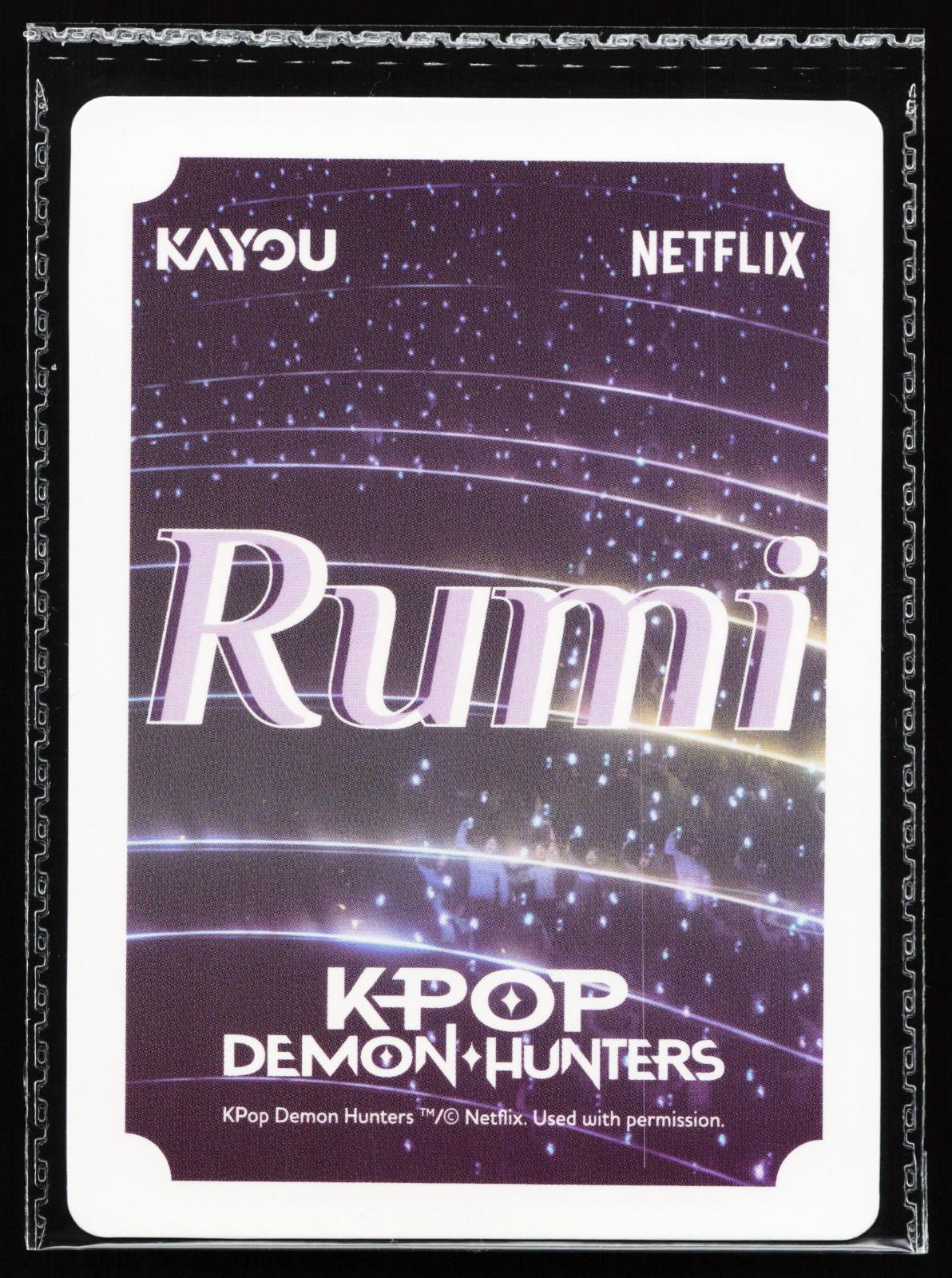 Kayou Kpop Demon Hunters Rumi KPDH01-PR1-01 Promo
