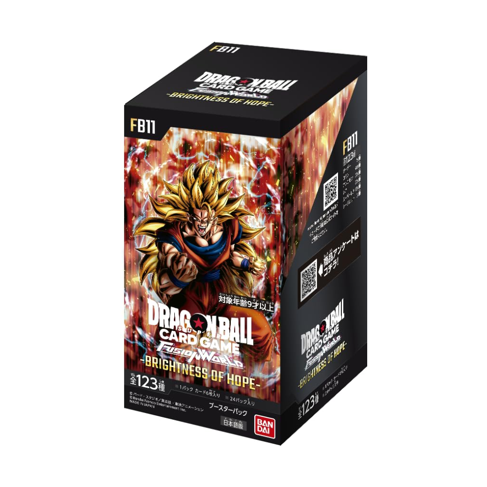 Dragon Ball Super Card Game Fusion World Brightness of Hope FB11 Booster Box (Japanese)