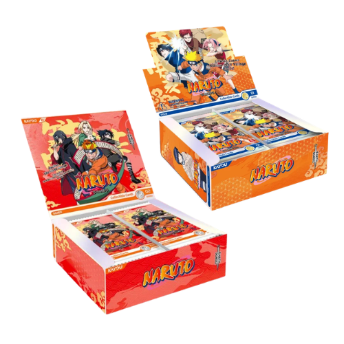 2025/2026 Kayou Naruto Earth Scroll Series 1 & Series 2 Booster Box Bundle