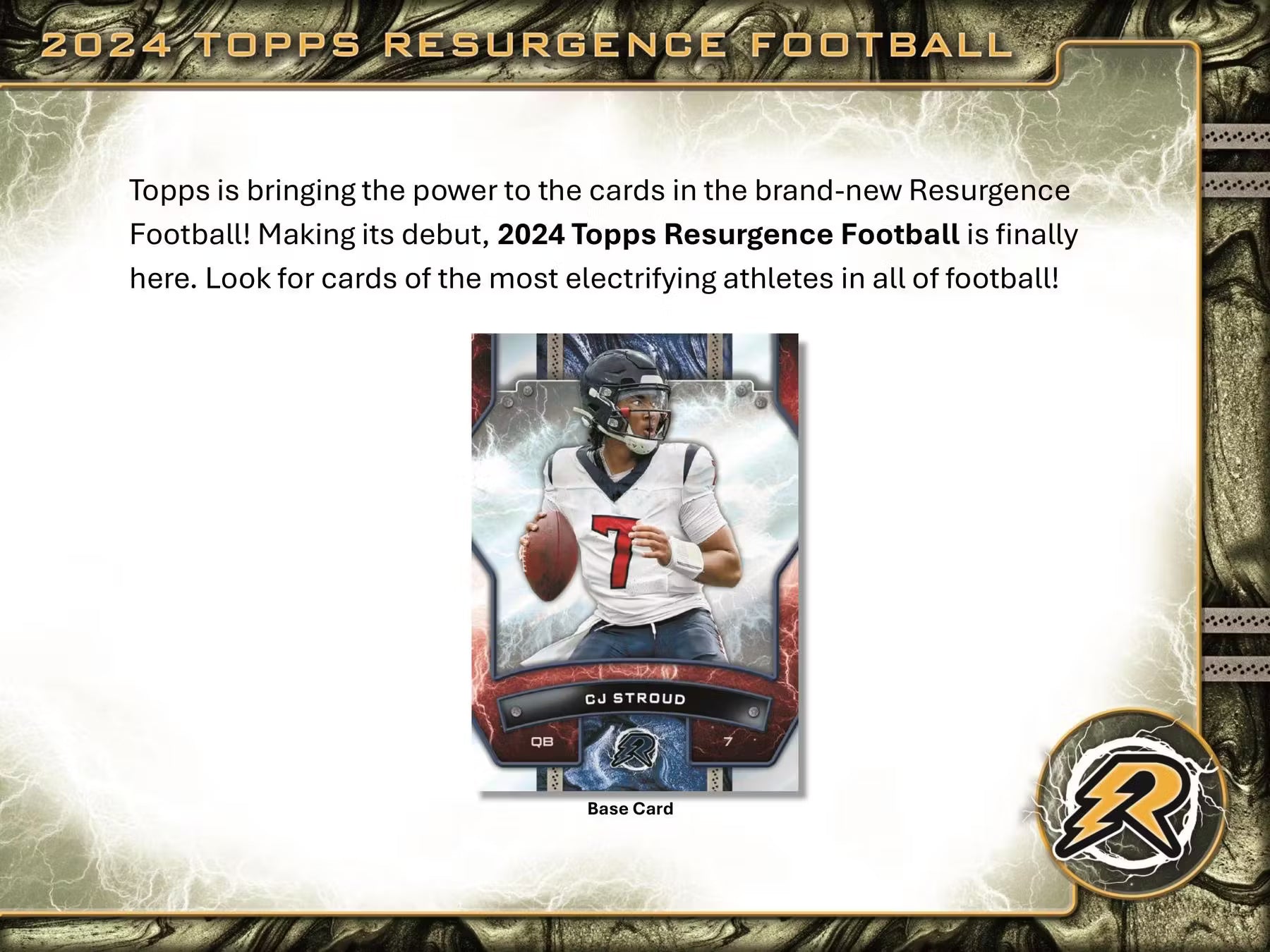 2024 Topps Resurgence Football Blaster Box